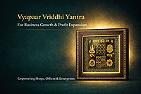 Vyapar Vruddhi Yantra — Pyrite Photo Frame