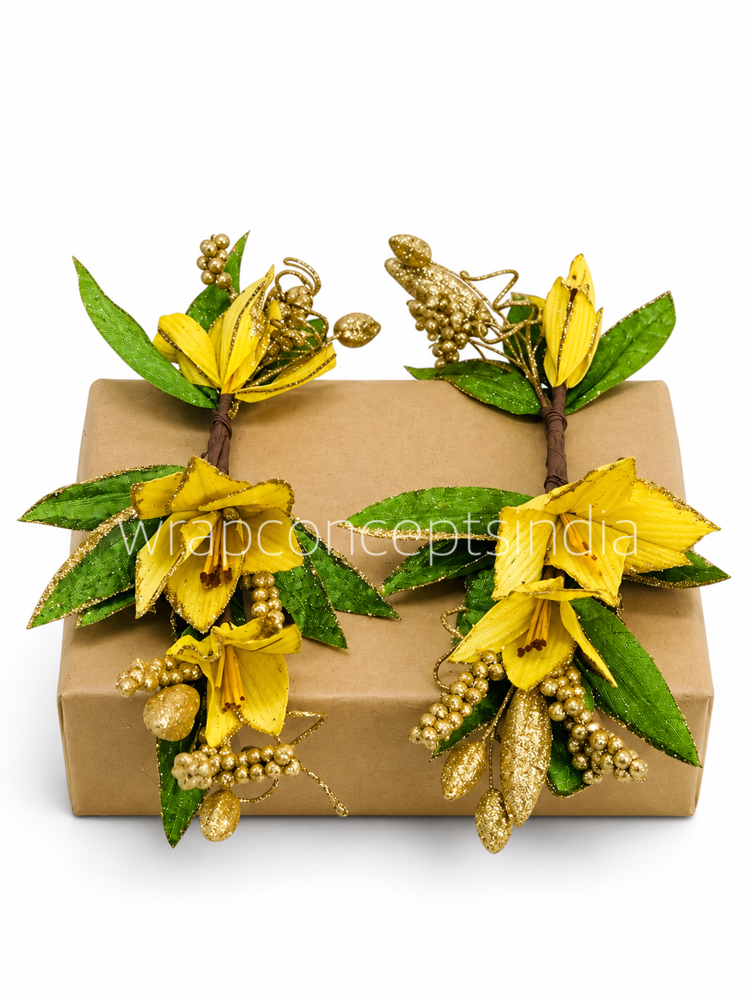 Golden Lily Luxe Bunches – Pack of 4