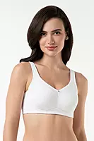 Amante Cotton Smooth Back Solid Non Padded Non-Wired Support Bra 93301