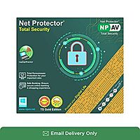 Net Protector | Total Security Gold 2023 Latest Version | 1 PC | 1 Year | Email Delivery
