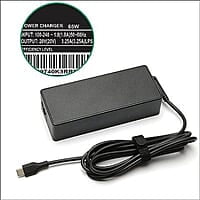Laptop Adapter 65W 5-20V/3.25A For Toshiba, HP, Dell, Lenovo, Acer (USB Type-C) - Compatible Laptop Adapter 65W 5-20V/3.25A For Toshiba, HP, Dell, Lenovo, Acer (USB Type-C) - Compatible