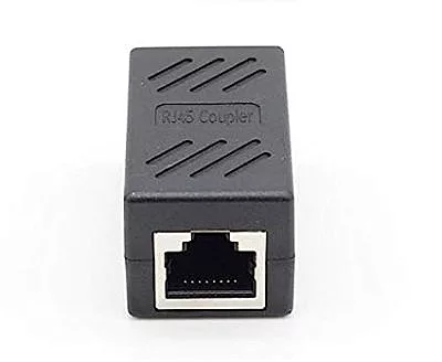 RJ45 Female to Female Ethernet Coupler ,Inline LAN Extender Adapter, Jointer for Cat7/Cat6/Cat5e Cable Extension