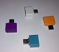 Micro USB OTG Connector High-Speed Ultra-Thin For SmartPhones Micro USB OTG Connector High-Speed Ultra-Thin For SmartPhones