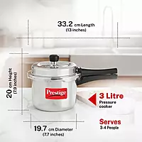 PRESTIGE ALU SVACHH 3L POP PLUS OUTER LID CO 10171