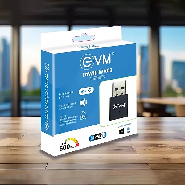 WI-FI+BT ADAPTOR EVM 600Mbps - EVMENWIFI WA03