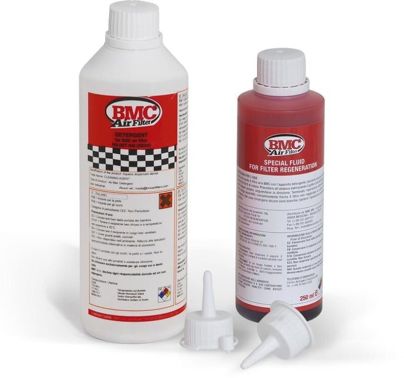 BMC Air Filter Complete Washing Kit (Deterget 500ml + Oil Bottle 250ml)