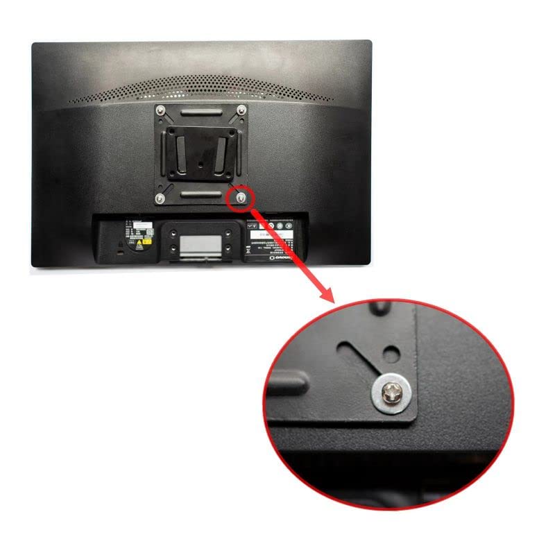 LCD LED Monitor Wall Mount Stand Kit | Fixed Mount for Secure, Adjustable Display Installation | Space-Saving Design, Easy Setup, and Sturdy Support LCD LED Monitor Wall Mount Stand Kit | Fixed Mount for Secure, Adjustable Display Installation | Space-Saving Design, Easy Setup, and Sturdy Support