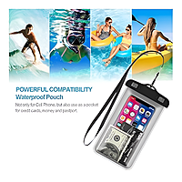 WATERPROOF POUCH FOR TRANSPARENT MOBILE COVER HEAVY WATERPROOF POUCH FOR TRANSPARENT MOBILE COVER HEAVY