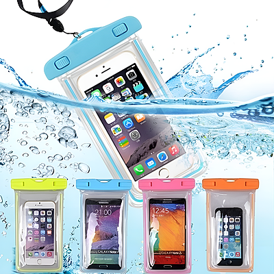 WATERPROOF POUCH FOR TRANSPARENT MOBILE COVER HEAVY