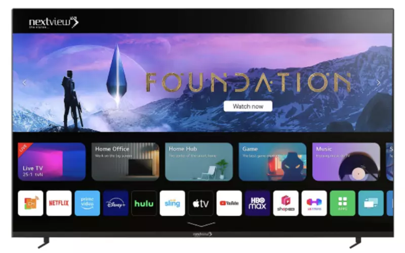 Nextview 85 Inch Smart LED TV UHD 4K webOS by LG WBNV4K085U