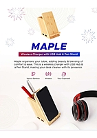 Wireless Chargers Wooden NB