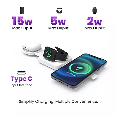 WIRELESS CHARGER EVM ENPAD 2.0 3 IN 1 WC-06 WIRELESS CHARGER EVM ENPAD 2.0 3 IN 1 WC-06