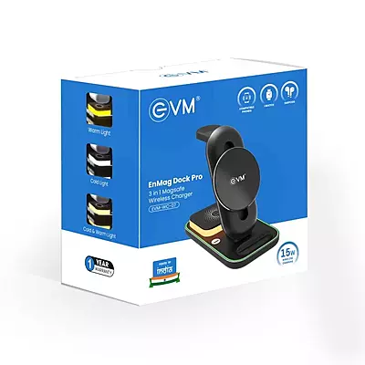 WIRELESS CHARGER ENMAG DOCK EVM 3 IN 1 WC-07