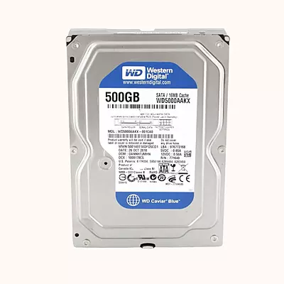 WD, 500GB, Hard Disk