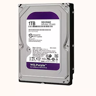 WD 1TB Surveillance Hard Drive (WD11PURZ)