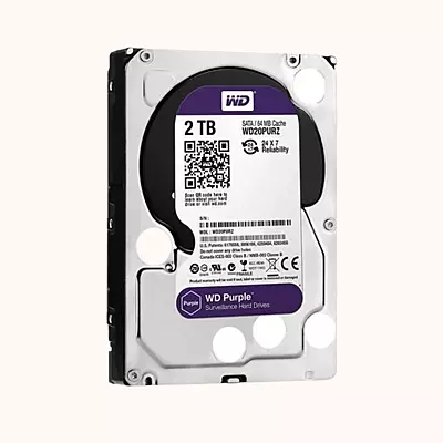 WD Purple 2TB Hard Disk Drive (WD20PURZ )