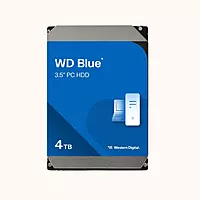 WESTERN DIGITAL WD Blue 4TB 3.5" SATA 6 Gb/s PC Hard Drive-WD40EZAZ