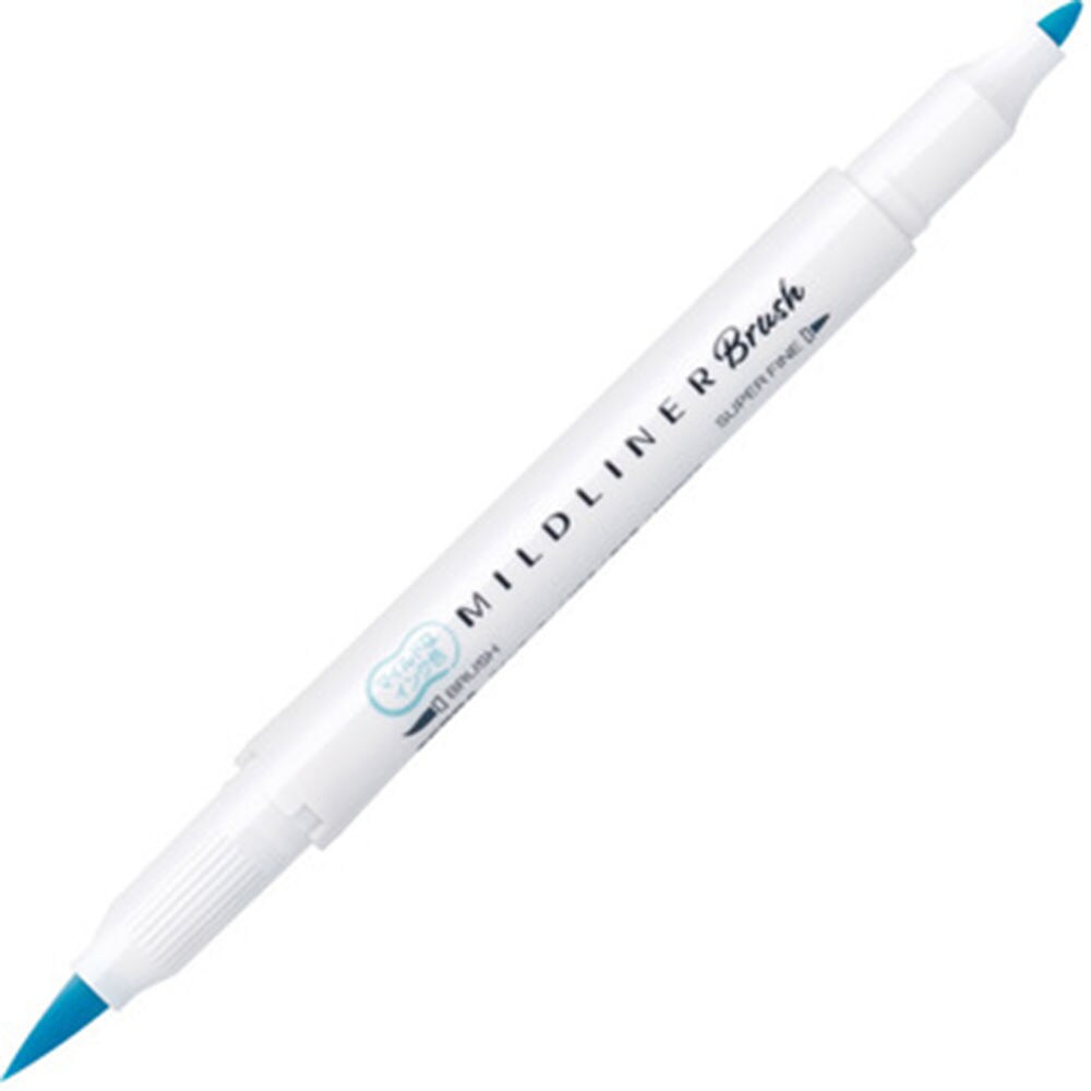 Zebra Mildliner Brush Mild Blue