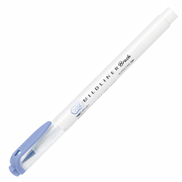 Zebra Mildliner Brush Mild Dark Blue