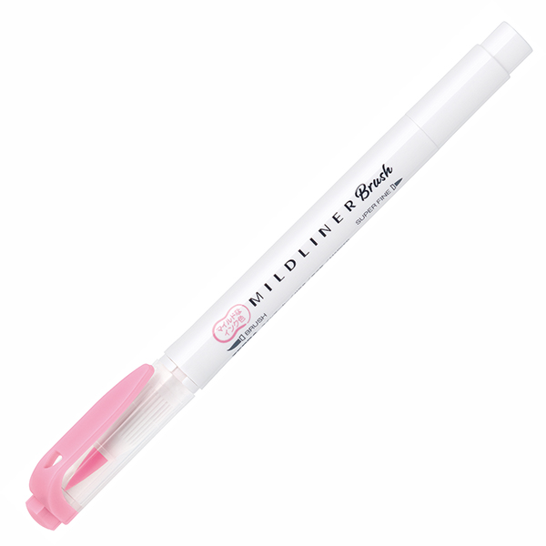 Zebra Mildliner Brush Mild Pink