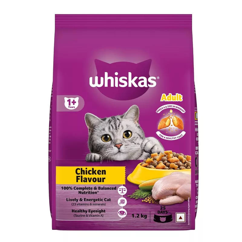 Whiskas Chicken Adult Cat Dry Food