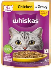Whiskas Chicken in Gravy Adult Cat Wet Food