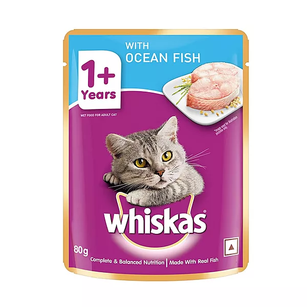 Whiskas Ocean Fish Gravy Adult Cat Wet Food