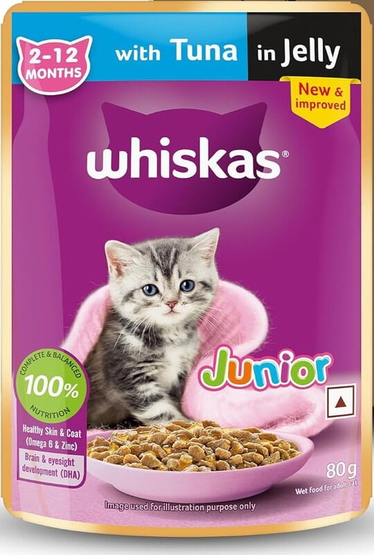 Whiskas Tuna in Jelly Junior Kitten Wet Food