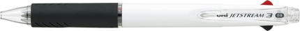 Uni-ball Jetstream 3-color Ballpoint pen 0.5 White