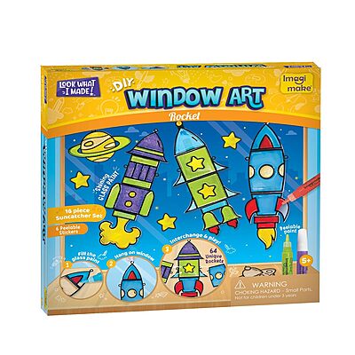 WINDOW ART ROCKET