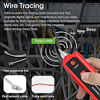 Zigdeal WIRE TRACKER MJ-868 – Cable & Wire Tracer | Detection Tool | Precision Performance