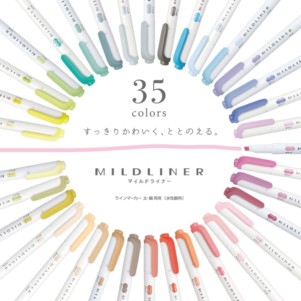 Zebra Mildliners WKT7-35C