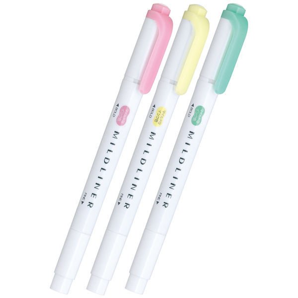 Zebra Mildliner 3 Color Set WKT7-3C-N