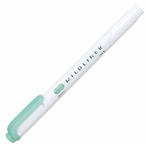 Zebra Midliner Mild Blue Green WKT7-MBG