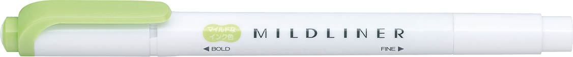 Zebra Midliner Mild Green WKT7-MG