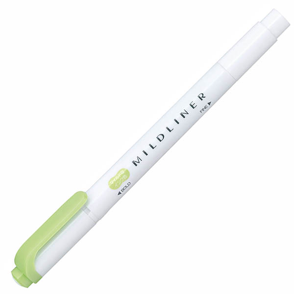 Zebra Midliner Mild Green WKT7-MG