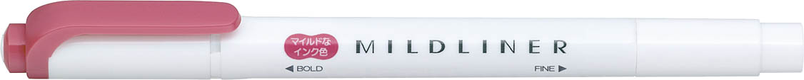 Zebra Midliner Mild Red WKT7-MR