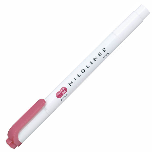 Zebra Midliner Mild Red WKT7-MR