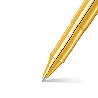 Sheaffer 100 9372 Glossy PVD Gold with PVD Gold Trim Rollerball Pen