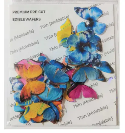 Edible wafer cuts WPC007