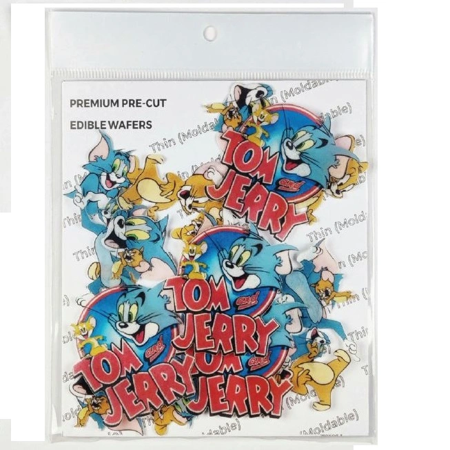 Edible wafer cuts WPC058