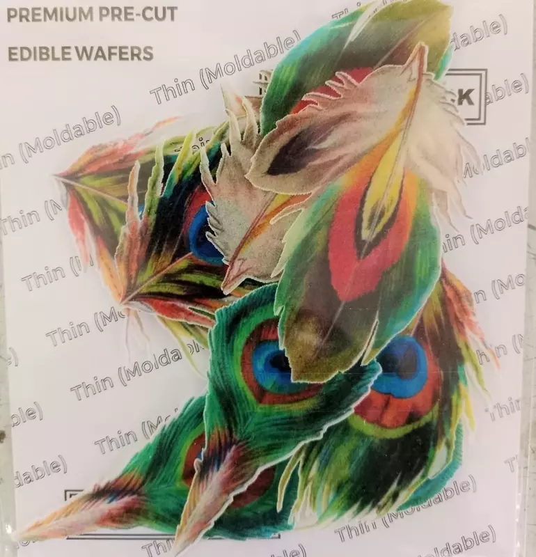 Edible wafer cuts WPC072