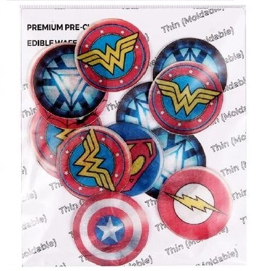 Edible wafer cuts WPC608