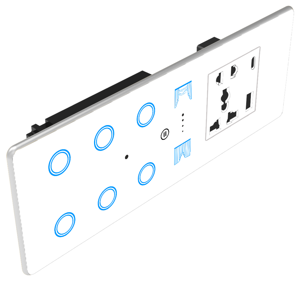 Touch Switch (6S+1C+1SK)