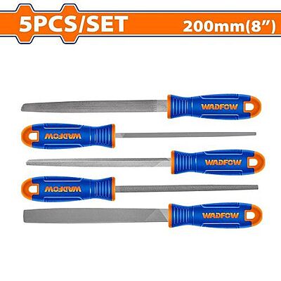 WADFOW STEEL FILE SET 5PCS WSF2405