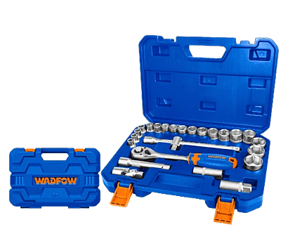 WADFOW 25PCS 1/2" SOCKET SET WST2D25 WADFOW 25PCS 1/2" SOCKET SET WST2D25