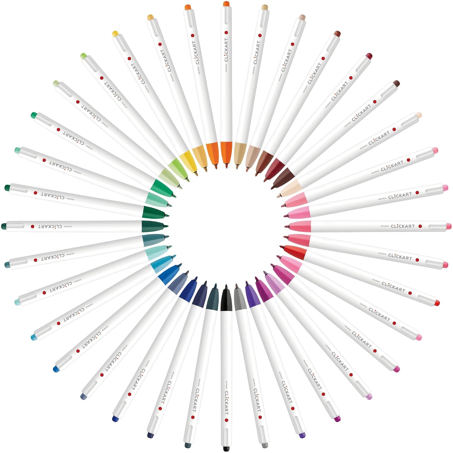 Zebra ClickArt Markers, Zebra ClickArt Markers,