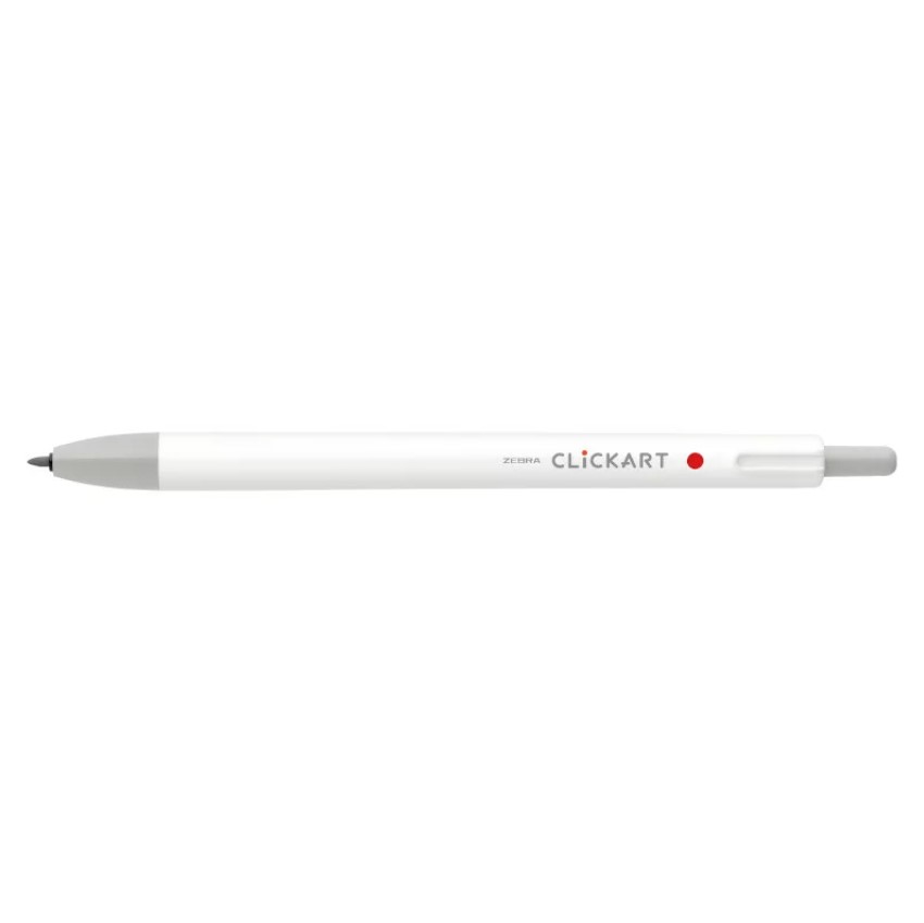 Zebra Click Art Light Gray