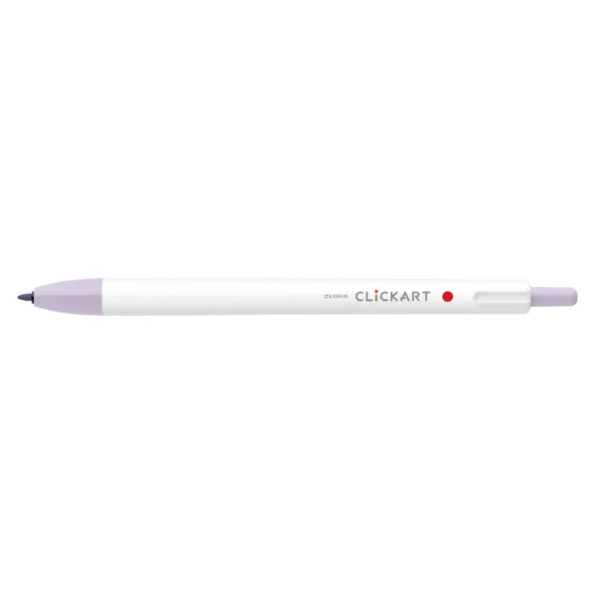 Zebra Click Art Lilac