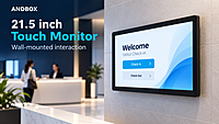 PCAP Touch Monitor 21.5 inch with HDMI/VGA & USB Touch